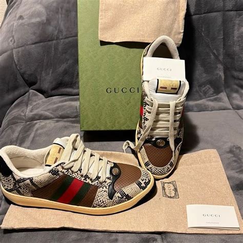 snake gucci shoes replica|gucci snakeskin shoes.